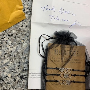 Nikki added a photo of their purchase