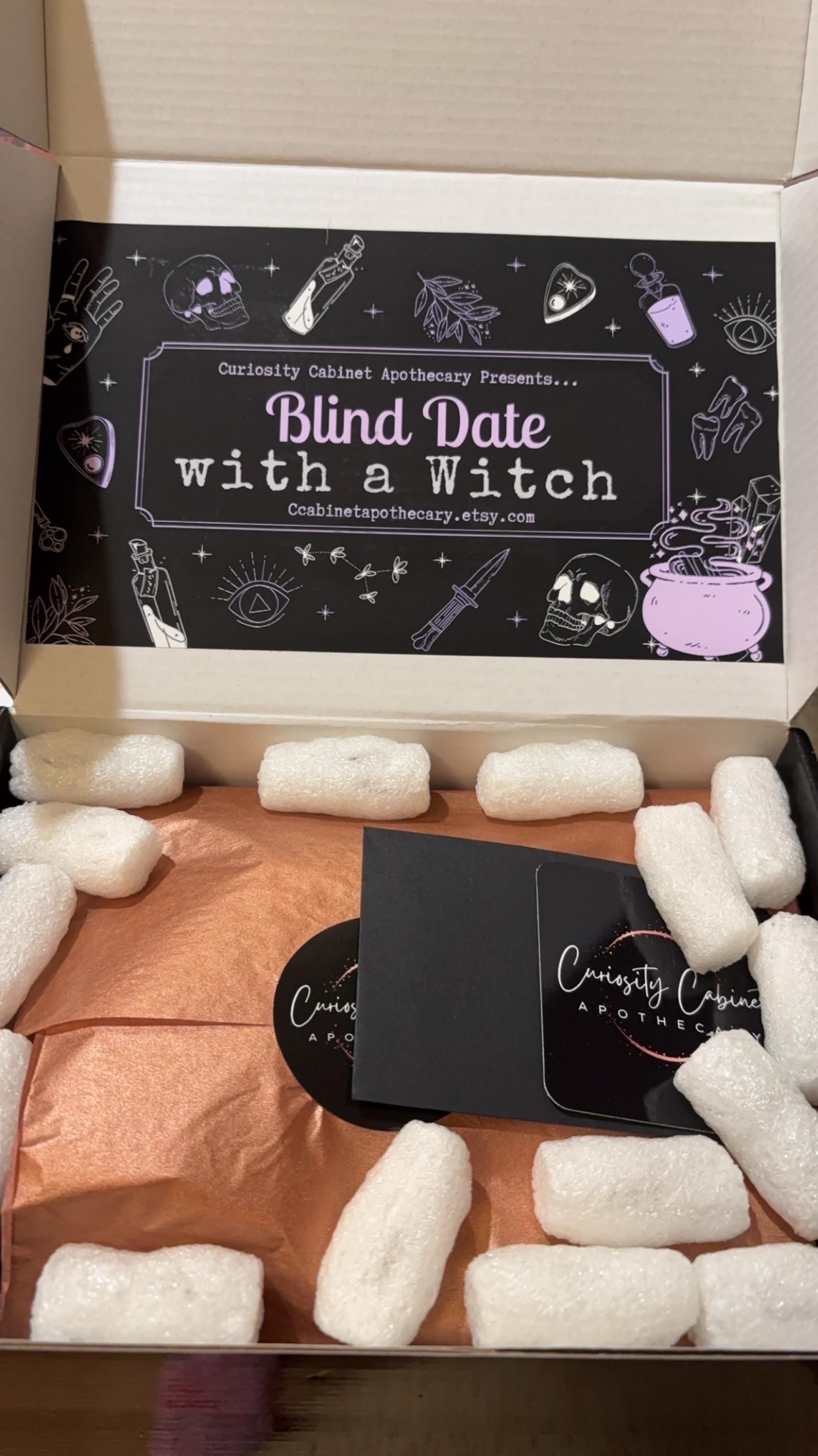 Large Witchcraft Mystery Box Gift Set - Surprise Witchcraft DIY Occult - Blind Date with a Witch - Witchy Gifts - Boo Basket