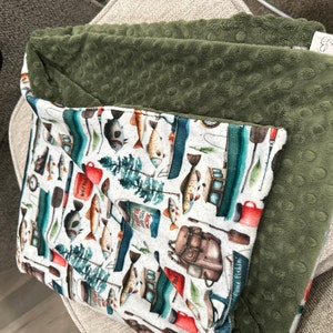 Flying Mallard Duck Lovey Duck Lovey Animal Lovey Neutral Baby Blanket