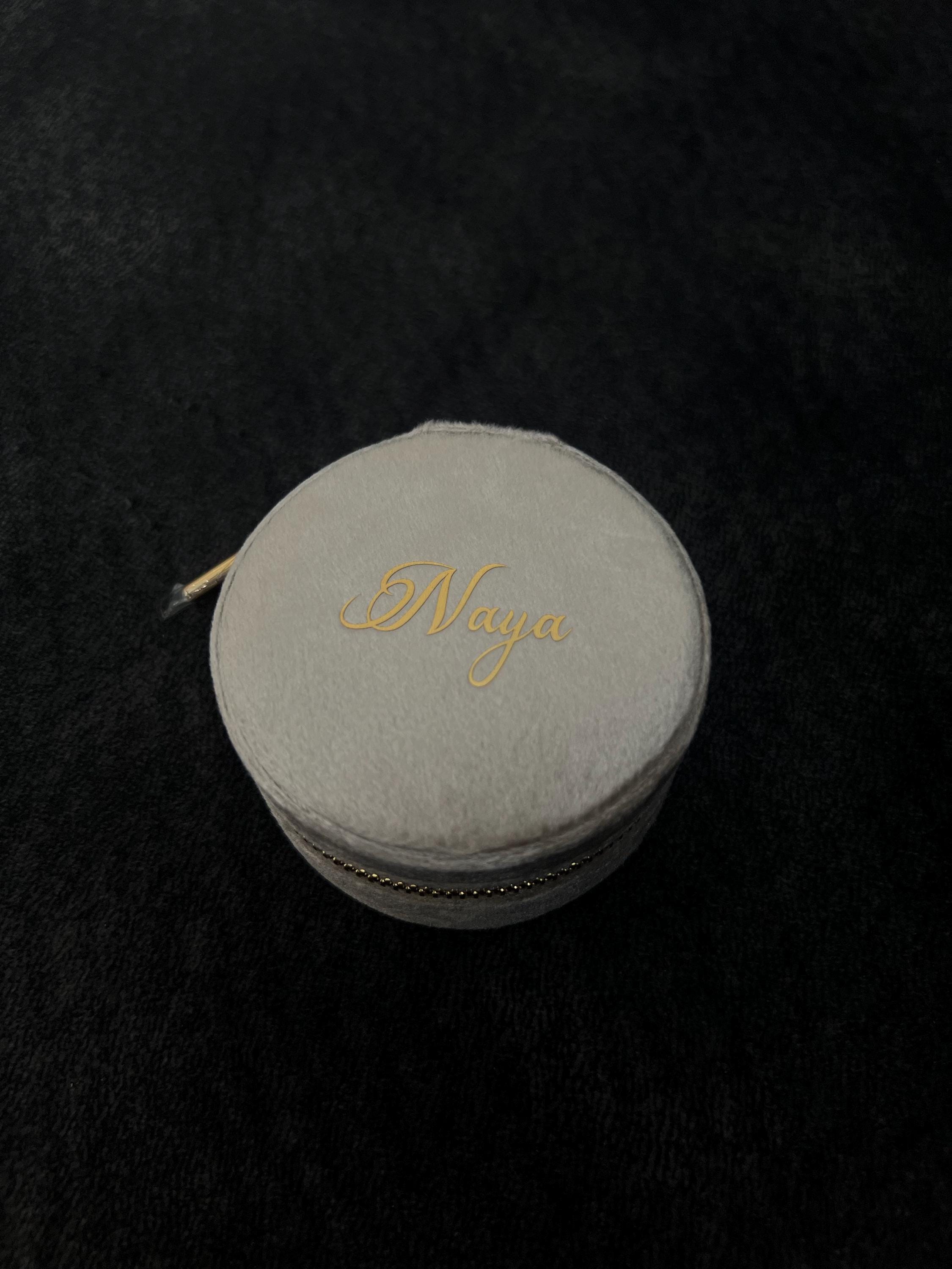Personalisierte Schmuckschatulle, Brautjungferngeschenke, Hochzeitsgeschenke, personalisierte Schmuckschatulle aus Samt, Reiseschmucketui, Brautpartygeschenk, Geschenk für Mama