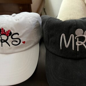 Baseball Cap Disney Wedding 