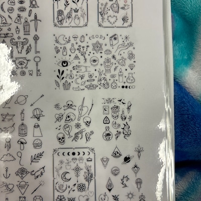 Princesses Galore Waterslide Nail Decals Nail Stickers Character Nail ...
