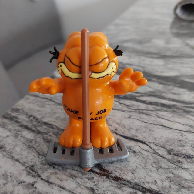 ガーフィールド　フィギュア 6体セット　Garfield　レトロ　ヴィンテージ ガーフィールド フィギュア 6体セット Garfield レトロ