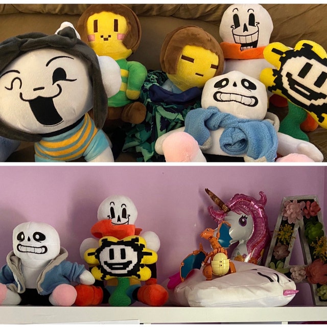 Flowey Plush Inspired by Undertale , Flower Plush (Unofficial) — Fabro  Creations