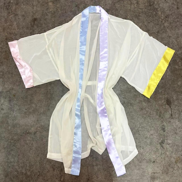 Kimono Robe Sewing Pattern for Women Silk Robe Pattern, Bathrobe Sewing ...