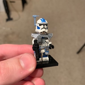 Clone ARC Trooper Custom Decaled LEGO Minifigures echo Fives Jesse Basic BF2 Etsy