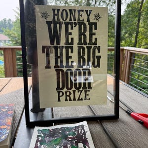 Greer added a photo of their purchase