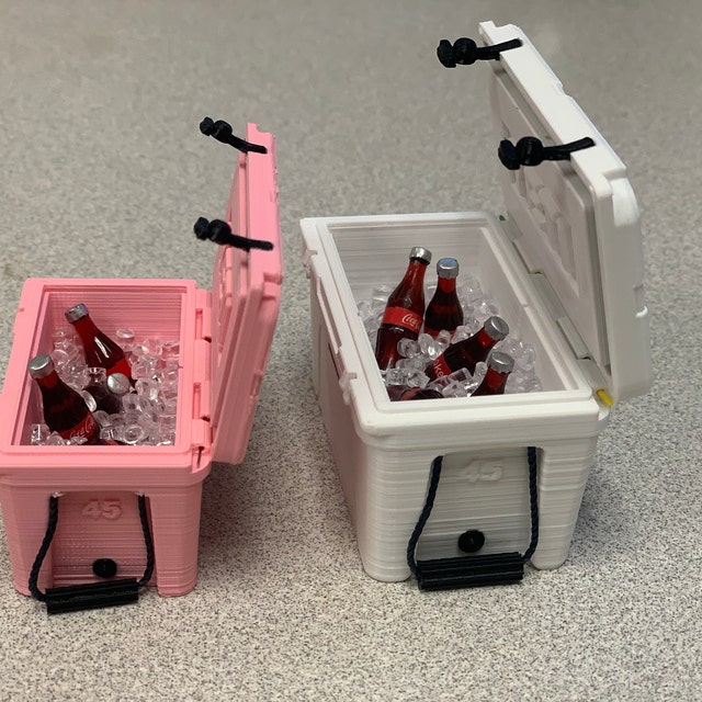 1/10 Scale YETI Cooler SCX10 1:10 Icechest Mini Solid Colors 