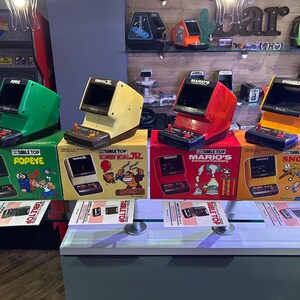 ゲーム＆ウォッチ テーブルトップ ボックスとマニュアル - ゲームは