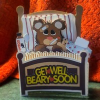 Get Well Bear Card in A Box 3D SVG - Etsy Australia