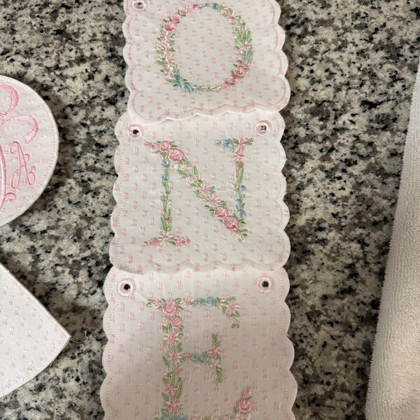 Machine Monogram Letter N Machine Embroidery LETTER N Uppercase 9,7cm/3.80