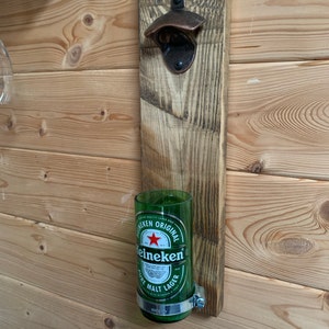 Take Your Top Off Bottle Opener Barn Board Wall Mount Bottle Opener, Wood  Burned, Made in Maine