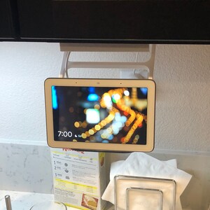 google home hub under cabinet mount