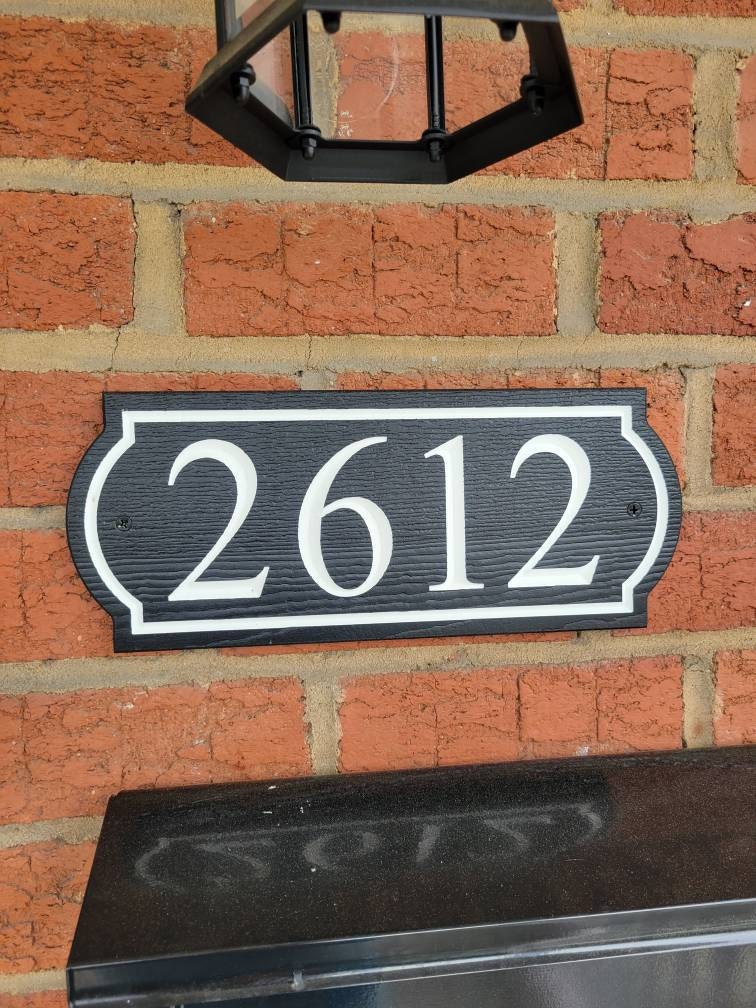 Address Sign, House Number Sign, Address Sign Outdoor, Address Plaque, Custom Address Sign For House, Address Plaque House, House Sign