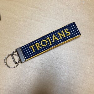 Mini Tennis Key Chain Preppy Ribbon Key Fob Racquets and - Etsy