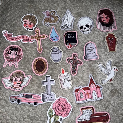 Funeral STICKERS 25 Pack - Etsy