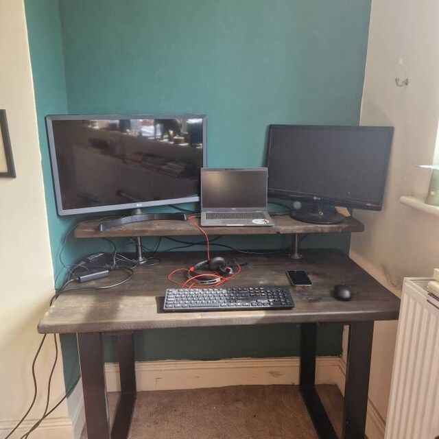 Uplift 2024 desk shelf