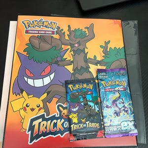 Trick or Trade/pokeween Pokémon Binder W/exact Number of Pages for