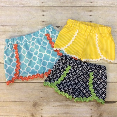 Women's Coachella Shorts PDF Sewing Pattern ... Sizes XS-XXL - Etsy
