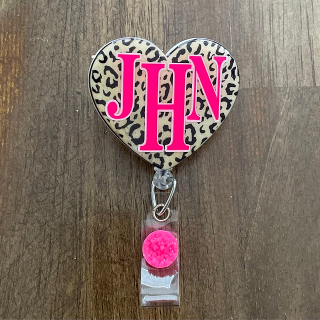 ヒョウハートバッジリール、ヒョウハート、ヒョウ、バッジリール、看護