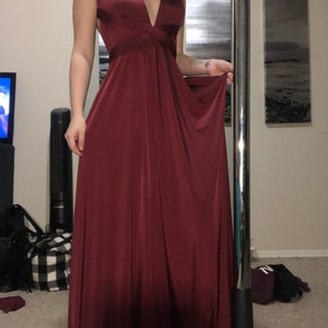 etsy burgandy bridesmaid dresses Black Halter Lace Top Long Mermaid Bridesmaid Dresses