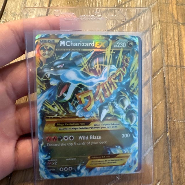 M Charizard EX Pokemon Proxy Card Not Real Novelty Gift Flashfire 108/106  Holo - Etsy