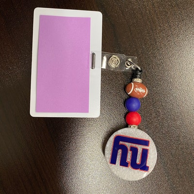 Philadelphia Phillies Badge Reel With Silicone Beads and Metal Spacers