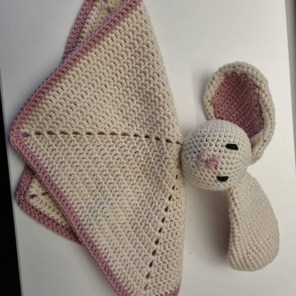 Floppy Ear Bunny Lovey PDF Crochet Pattern - Beginner Friendly - Etsy
