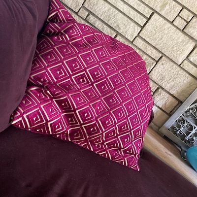 Charcoal Velvet Pillow Cover, Cotton Velvet Soft Pillowcase, Velvet ...