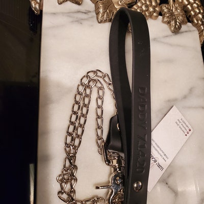 Leather BDSM Leads Bondage Gear for Your Slave Adult - Etsy