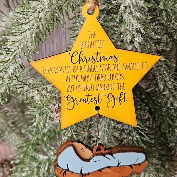 Beautiful Nativity Christmas Ornament Laser Cut Digital File The beautiful-nativity-christmas-ornament-laser-cut-digital-file-the