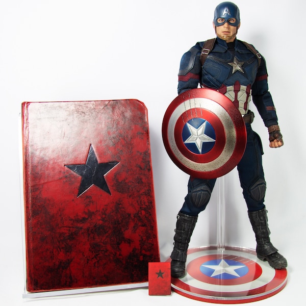 Civil War Winter Soldier Red Codebook Book - Etsy