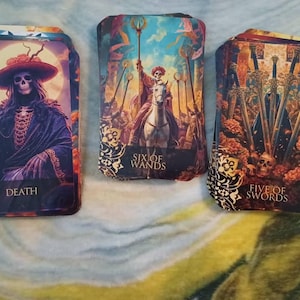 Día De Los Muertos Tarot Deck • 78 Cards • Day of the Dead Tarot