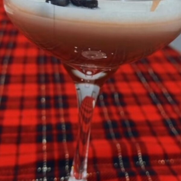 Espresso Martini Scented Candle - Natural Soy Wax Coffee Candle In Martini Glass, Home Decor Gift 4 thumbnail image