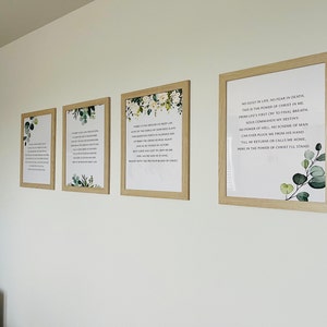 Custom Bible Verse Printable Wall Art, Personalized Bible Art Print ...