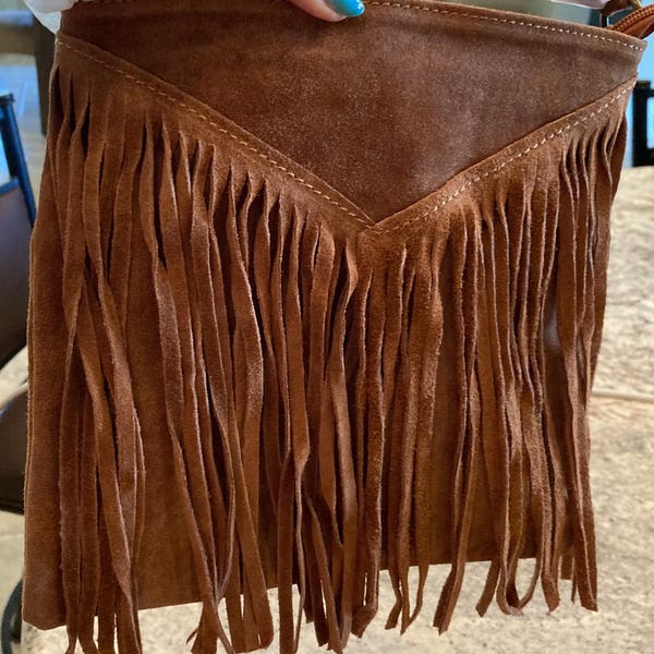 Boho Suede Bag