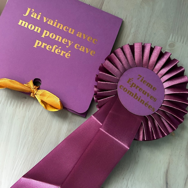 Custom Award Rosette Ribbon, Personalized Photo or Text, Satin Ribbon ...