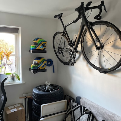 Road Bike Wall Mount Road Bike Wall Mounted Rack Suits Carbon Wheels ...
