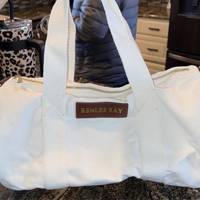 Monogram Duffle Bag Baby Bag Hospital Bag Personalized Baby Shower Gift ...