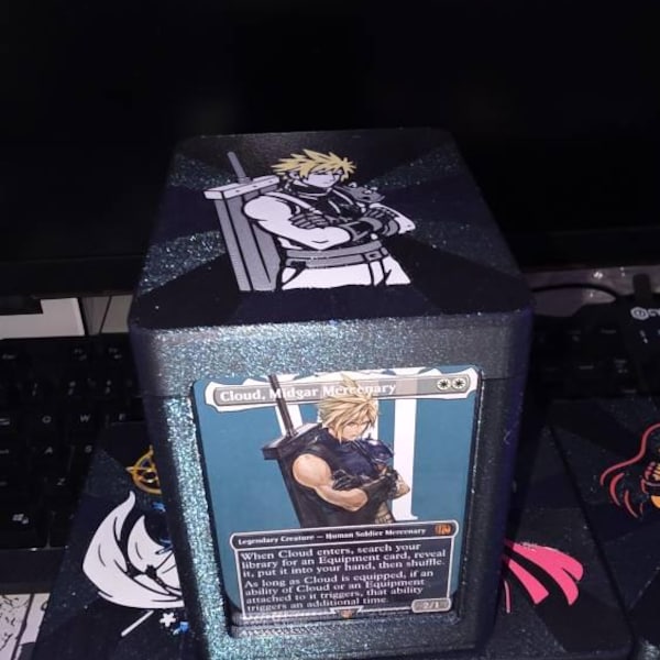 Sliver / Eldrazi Themed Commander Deckbox With Toploader for MTG (magic ...