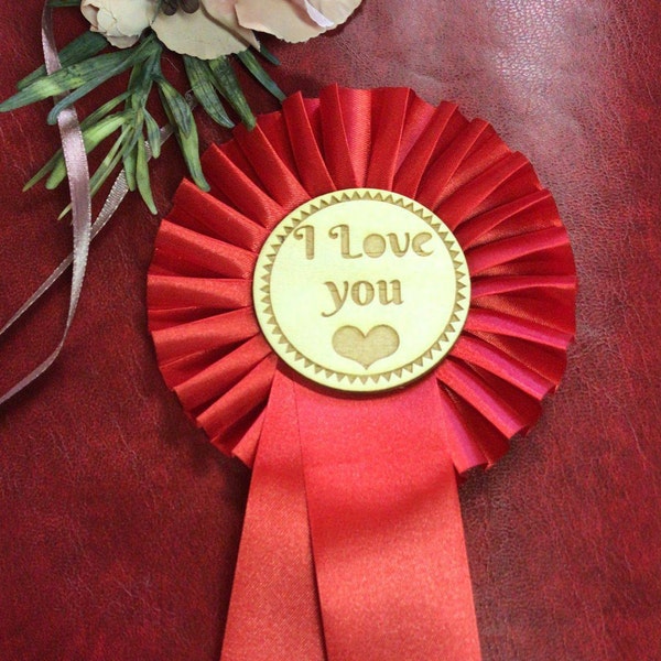 Custom Award Ribbon Rosette, Personalized Gift, Personalized Custom ...