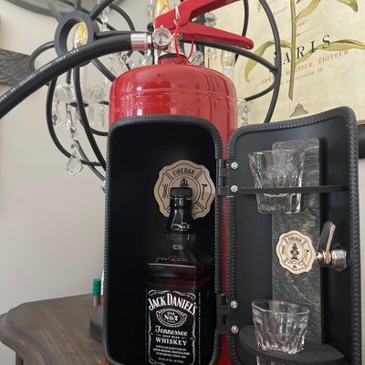 Whiskey Gift, Firefighter Gift, Personalised Mens Gift, Gift for Him ...