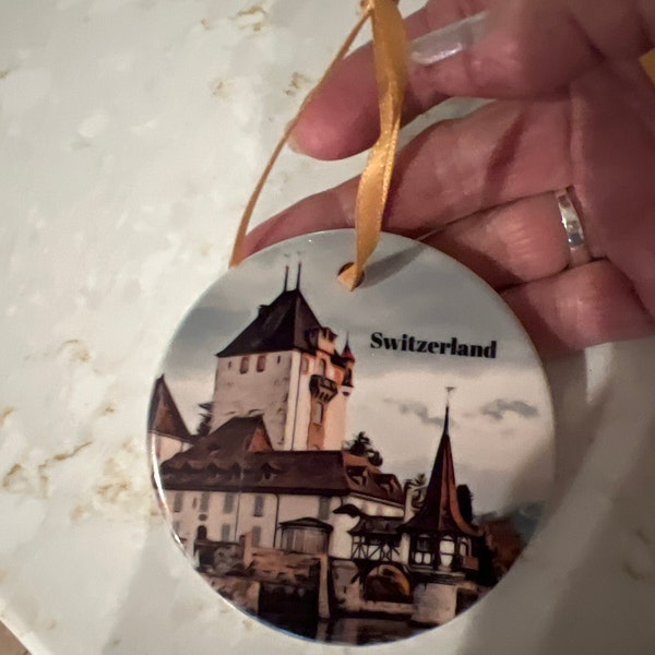 Miami Christmas Ornament, Unique Miami Christmas Gift, Miami Travel