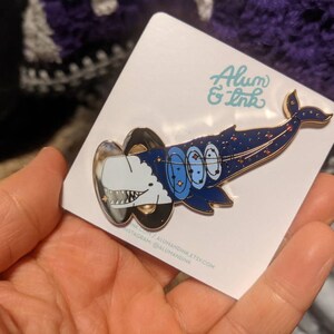 StickerPirate Beware Of Goldfish Metal Sign 8\" X 12\" Vintage...