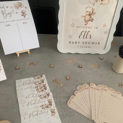 Boobs or Butts Game, Printable Baby Shower Games, Boobs or Butts Baby ...