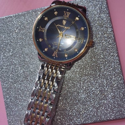 Luxury Silver Automatic Mechanical Watches for Men Skeleton Stainless Steel  Watch Men Clock