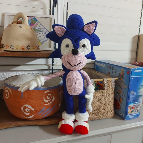 Crochet Pattern Sonic Amigurumi Bundle Crochet Doll Pattern Crochet