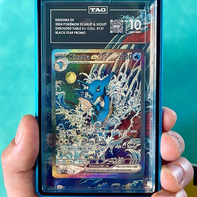Kingdra EX SAR Promo Custom Pokemon Graded Display Case - Etsy