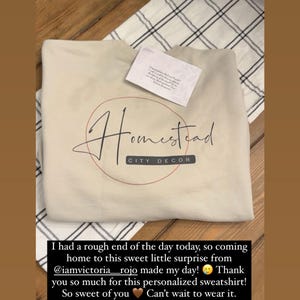 Victoria added a photo of their purchase