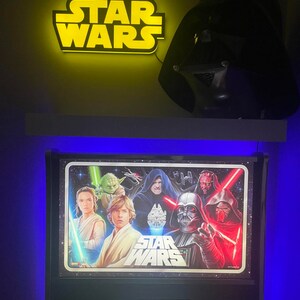 スター・ウォーズ LEDライトボックス：3Dプリント調光可能USBデスク